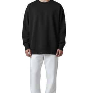 Old Navy Men's Crewneck Black Sweatshirt Size Xl